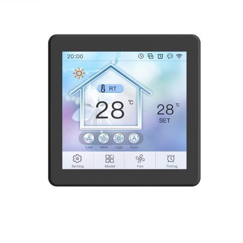 Thermostat mit Touchscreen - TC040C11 U(W) 04 - Beijing DWIN Technology Co., Ltd. - NTC / programmierbar / mit Relais