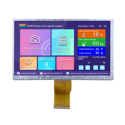 Displaymodul / TFT LCD - LI10600T070IA3098 - Beijing DWIN Technology Co., Ltd. - IPS / Farb / 1024 x 600