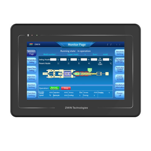 7"-Displaymodul - DMT10600T070_36WTC - Beijing DWIN Technology Co., Ltd. - TFT LCD / IPS / mit kapazitivem Touchscreen