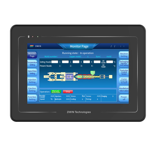 Displaymodul / TFT LCD - DMT10600T070_36WTR - Beijing DWIN Technology Co., Ltd. - IPS / mit resisitivem Touchscreen / 1024 x 600
