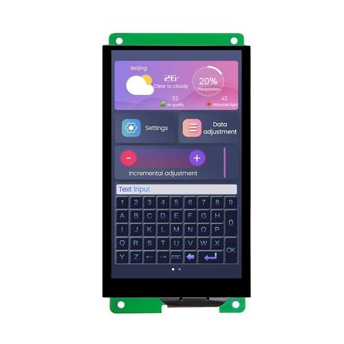 Displaymodul / TFT LCD - DMG85480K050_03W - Beijing DWIN Technology Co., Ltd. - IPS / mit kapazitivem Touchscreen / mit resisitivem Touchscreen
