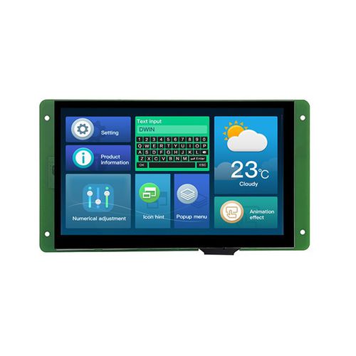 Displaymodul / TFT LCD - DMG80480K070_03W - Beijing DWIN Technology Co., Ltd. - TN / mit kapazitivem Touchscreen / mit resisitivem Touchscreen