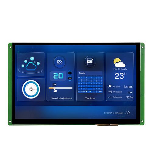 LCD-Bildschirm - DMG12800K101_03W - Beijing DWIN Technology Co., Ltd. - mit kapazitivem Touchscreen / mit resisitivem Touchscreen / für die Medizintechnik