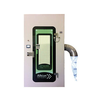 Sicherheitsdusche mit Vernebler - RLM-750 PT - ALBIAN GROUP - bodenstehend / für Labor / Reinraum