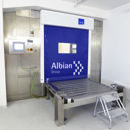 Durchreichschleuse für Paletten - ALBIAN GROUP - für die Lebensmittelindustrie / für die Pharmaindustrie / Labor