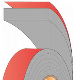 Doppelseitiges Klebeband - SilverTape™5004 - AFTC group - Acryl / aus Acrylschaum / Aluminium