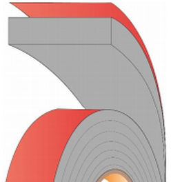 Doppelseitiges Klebeband - SilverTape™5011 - AFTC group - Acryl / aus Acrylschaum / Aluminium