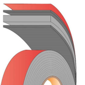 Doppelseitiges Klebeband - SilverTape™SGG - AFTC group - Acryl / Aluminium / für Glasscheiben