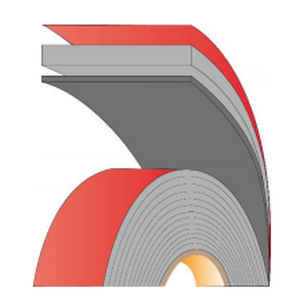 Gummi-Klebeband - SilverTape™HA7304 - AFTC group - Aluminium / permanent / hitzeaktiviertes