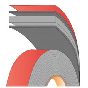 Gummi-Klebeband - SilverTape™HA7404 - AFTC group - Aluminium / permanent / hitzeaktiviertes