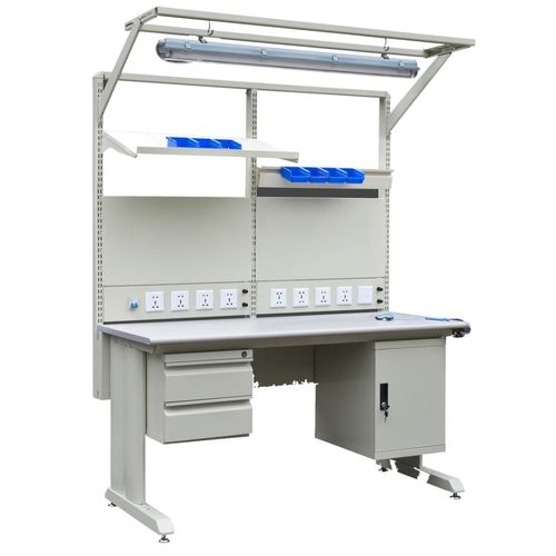 Edelstahl-Werkbank - G722M series - ChengDu SanJi Technology Co.,LTD - mit Schublade