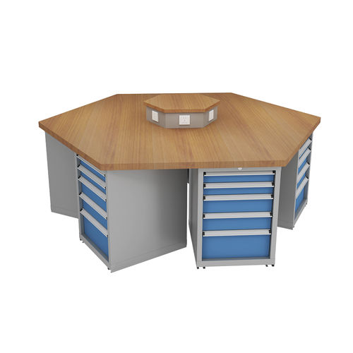 Metallwerkbank - FZ-1044 - ChengDu SanJi Technology Co.,LTD - Multi-Schubladen
