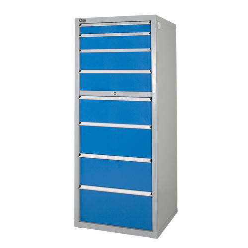 Werkzeugschrank - FC series - ChengDu SanJi Technology Co.,LTD - bodenstehend / mit 5 Schubladen / 9-Schubladen