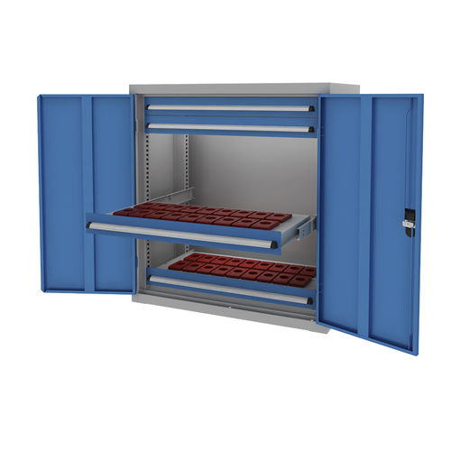 Werkzeugschrank - FG-3018 - ChengDu SanJi Technology Co.,LTD - bodenstehend / mit Schublade / doppeltürig