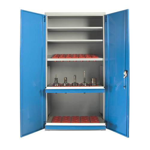 Werkzeugschrank - FG-3010 - ChengDu SanJi Technology Co.,LTD - bodenstehend / doppeltürig / vertikal