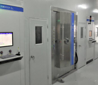 PVD-Auftragsmaschine - SP series - Powertech - Magnetron-Sputter / für dünne Siliziumschichten / Vakuum