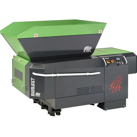 Einwellenschredder - SD 90 XL - Robust d.o.o. - für Holz / für Abfall / robust
