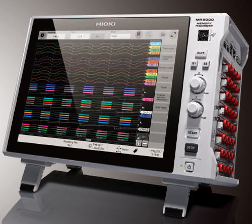 Analoger Scanner / Oszilloskop - HiCORDER MR series - HIOKI EUROPE GmbH - 16 Kanäle / 32 Kanäle / schnell