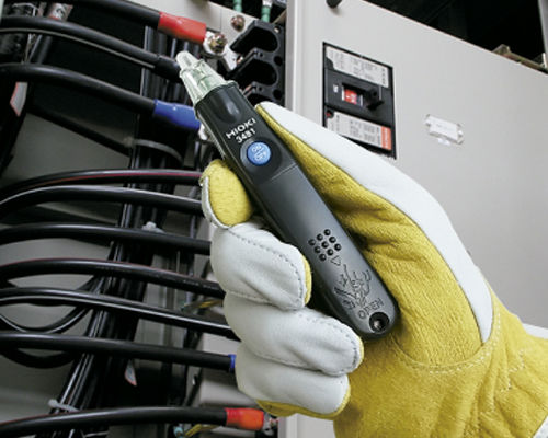 Spannungsdetektor - 3481 - HIOKI EUROPE GmbH - LED / kompakt / kontaktlos