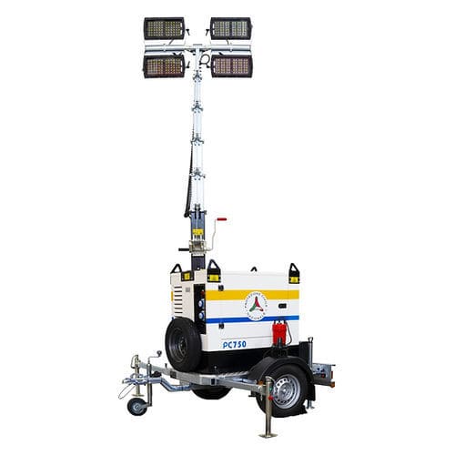 LED-Lichtmast - PC 750 - italtower.como - dieselbetrieben