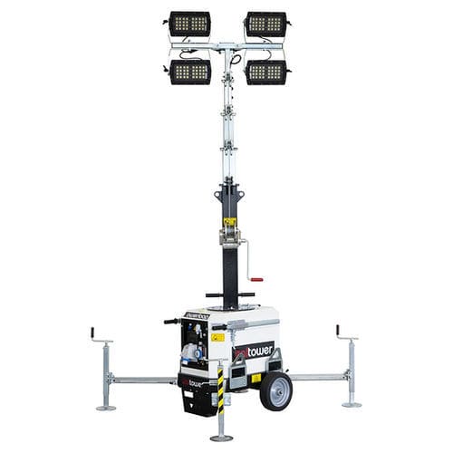 LED-Lichtmast - Towerloop - italtower.como - einphasig