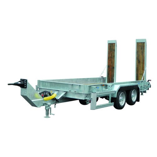 Baumaschinentransporter-Anhänger - PEG 45 FR series - ECIM Remorques - für Industriematerial / Baustellen / für Fahrzeuge