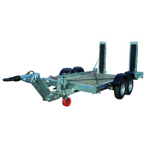 Baumaschinentransporter-Anhänger - PE Speciloc EVO - ECIM Remorques - für Industriematerial / Baustellen / für Fahrzeuge