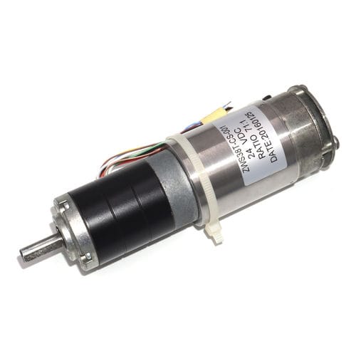 Bürstenloser Motor -  ZWS38T-CS-001 - Shenzhen Casic Motor System Co., Ltd. - DC / 24 V / mit Bremse