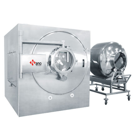 Beschichtungsmaschine für pharmazeutische Anwendungen - HLDB - Nano Pharm Tech Machinery equipment CO,LTD - für die Lebensmittelindustrie