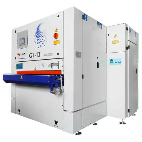 Beidseitige Entgratmaschine - GT13 - GECAM SRL - Bürsten / Kantenverrundung / zur Endbearbeitung