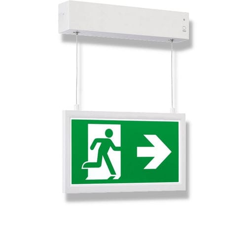 Beleuchteter Sicherheitszeichen - ESQAPE ADAPT - Edge Lighting