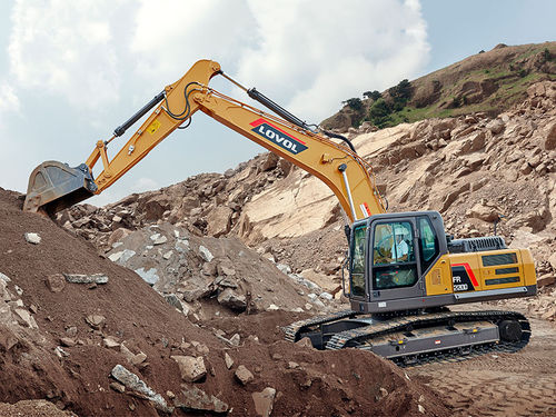 Mittelgroßer Bagger - FR220D2 - Lovol Heavy Industry Co., Ltd. - auf Raupen / Diesel