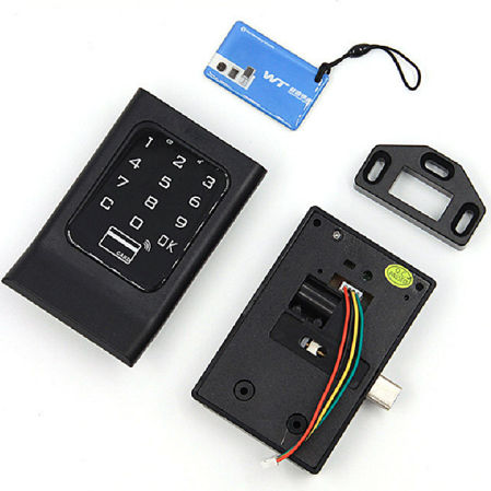 Elektronisches Schloss - WT-M-1701B - Ningbo Wangtong Locks Co., Ltd. - für Tür / für Umkleideräume / Kunststoff