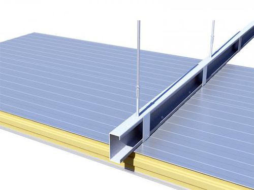 Schaumstoffkern-Sandwichplatte - Shandong Wiskind Steel Building Stock Co., Ltd. - mit Aluminiumdeckblech / für Decke / für Abdeckung