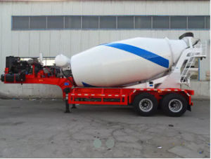 Sattelauflieger für Zement - CLW GROUP - für Beton / Fass / 2-Achsen