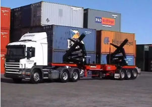 Sattelauflieger für Containertransport - CLW9400 - CLW GROUP - für automatische Maschinen / 2-Achsen / angehängt