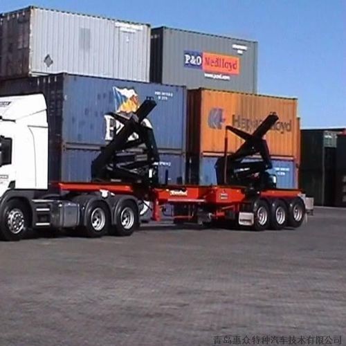 Sattelauflieger für Containertransport - CLW9400 - CLW GROUP - für automatische Maschinen / 2-Achsen / angehängt