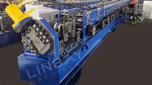 Profiliermaschine für Aluminiumprofile - WUXI LINBAY MACHINERY CO.,LTD - für DIN-Schiene / automatisch