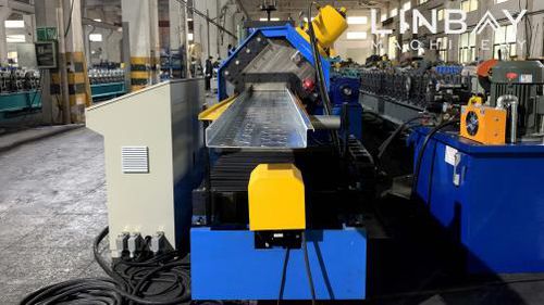 Profiliermaschine für Baugerüste - WUXI LINBAY MACHINERY CO.,LTD - Präzision / Stanzen / mit Ausschneidefunktion