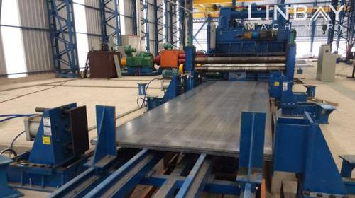 Querteilanlage für Blech - CTL series - WUXI LINBAY MACHINERY CO.,LTD - Stapel / Richt / automatisch