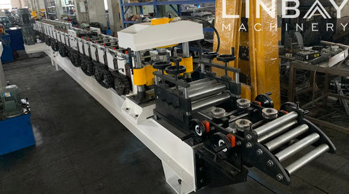 Profiliermaschine für Profile - WUXI LINBAY MACHINERY CO.,LTD - automatisch / Stanzen / mit Ausschneidefunktion
