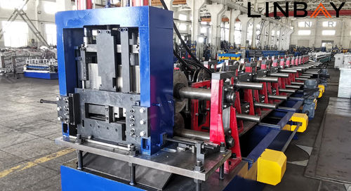 Profiliermaschine für C-Profile - WUXI LINBAY MACHINERY CO.,LTD - für Z-Profile / für Sigma-Profile / automatisch