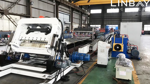 Profiliermaschine für Stahlsilos - WUXI LINBAY MACHINERY CO.,LTD - Stanzen / mit Ausschneidefunktion