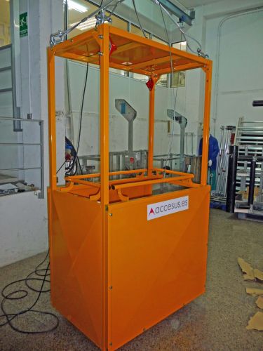 Plattform für Hubanwendungen - CG300 - ACCESUS - hängend / Bedienertür / für Baustellen