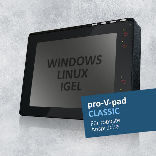 Industrie-PC - pro-V-pad Classic - proLogistik GmbH  Co KG - mobil / Qualcomm / HDMI