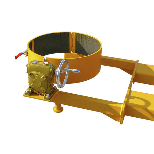 Fassheber mit Greifsystem - DR - Longhe Intelligent Equipment Manufacturing Co.,Ltd - mit Haken / für Fässer / für Flurförderzeuge