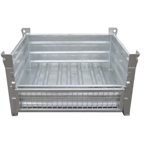 Palettenbox / galvanisiertem Stahl - SMB/SBS/WDS - Longhe Intelligent Equipment Manufacturing Co.,Ltd - Lager / Transport / für Materialumschlag