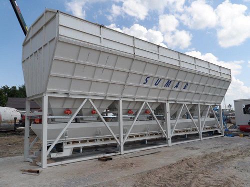 Festinstallierte Betonmischanlage - SUMAB T-80 - Scandinavian UK Machines AB - kompakt / automatisch / kontinuierlich