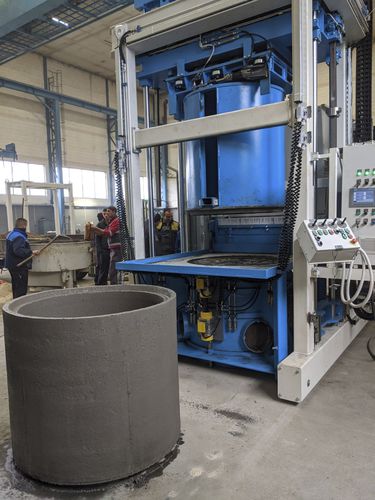 Block Maschine / Beton - E-12L - Scandinavian UK Machines AB - automatisch / mobil