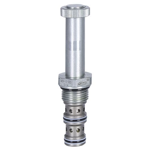 Hydraulik-Wegeventil / Schieber - MSV-10-30D - Wenzhou Meric Hydraulic Technology Co.,Ltd - mit elektrischer Bedienung / 3-Wege / kompakt